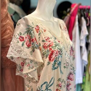 90s Floral Wallpaper Nightgown